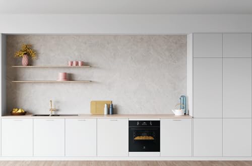 الكترولوكس فرن مدمج فاخر 60 سم مع شاشة رقمية، سعة فرن 65 لتر XL مع مروحة، تنظيف اكوا، قفل للاطفال، الوظائف تشمل الخبز/ الشواء/ تذويب/ مروحة التبريد، التيميت تيست 300 KOH3H00BK