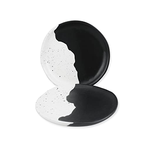 roro Handcrafted Ceramic Appetizer & Salad Plates (2)