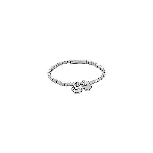 Pulsera UNO de 50 con Charms de Plata de Ley
