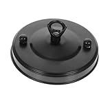 Support de plaque de plafond - notre plaque de recouvrement de plafond a une dureté élevée, ne se déforme pas ou ne se casse pas facilement, vous pouvez l'utiliser en toute tranquillité, kit de plaque d'éclairage de plafond