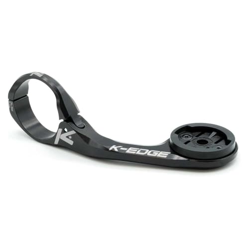 Support Garmin K-Edge Max XL 35 mm noir en aluminium usiné CNC