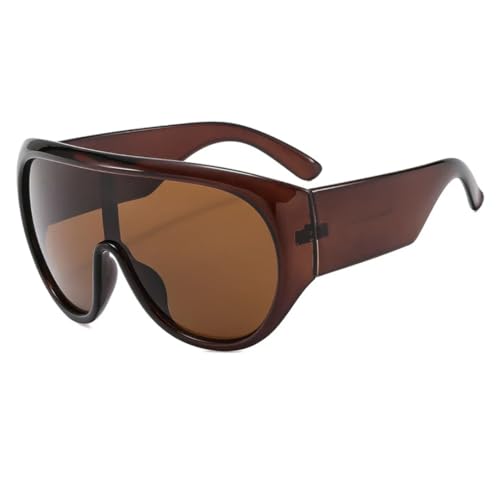 Lunettes de soleil pour femmes et hommes grande monture style urbain pour terrasse et voyage