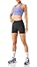 Lavento Women's All Day Soft Biker Shorts 5 Inch - High Waisted Workout Gym Running Yoga Short (Dark Gray, 6)