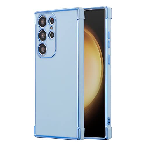 Coque Samsung S25 Ultra fine bleue idéale pour le quotidien