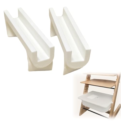 Adaptadores Compatibles con Trona Stokke Tripp Trapp, Adaptador Compatibles con Ikea Trofast Box Plástico, Solución Organizadora Que Ahorra Espacio, Accesorios para Trona