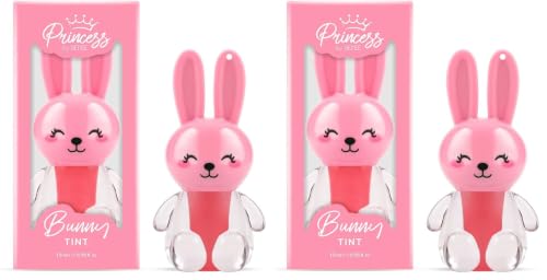 Image of Princess by RENEE Bunny Lip Tint - Pink, for Pre-Teens, Lightweight & Long-Lasting Color, Non-Drying & Nourishing, Water-Based Formula, Blueberry Extracts, Strawberry & Vitamin E Infused, Cruelty-Free