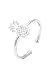 Produktbild Elli Damen-Ring Ananas Sommer Statement silber 925 Größen verstellbar Gr. 54 (17.2) Silber 0601670517_54