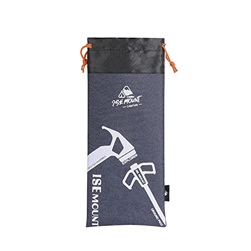 Borsa multifunzionale con coulisse pieghevole per esterni per campeggio colore: blu