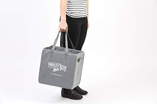 Trolley Bags Shopping Bag, Fabric, Mixed, 3 Pack