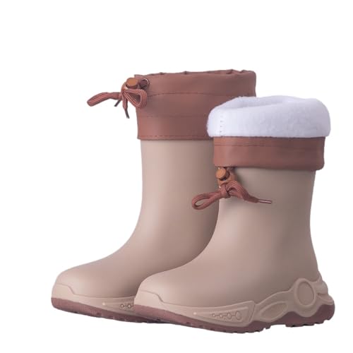 ENEN Gummistiefel Kinder Gr 25-32, Gummistiefel Mädchen und...