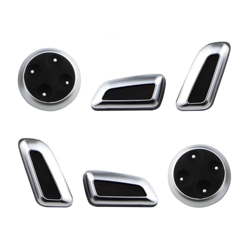 Bouton Réglage Siège Usé - Kit Rénovation Interrupteur 6 Pièces pour Audi
