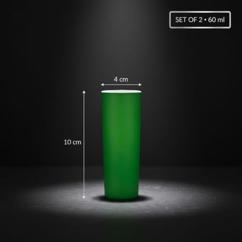 Image of Bar Box Shot Glasses (Set of 2) (Green)