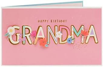 UK Greetings Birthday Card for Grandma - Grandma Birthday Card - Birthday Card for Her - Happy Birthday Grandma, Multi (697832-0-1)