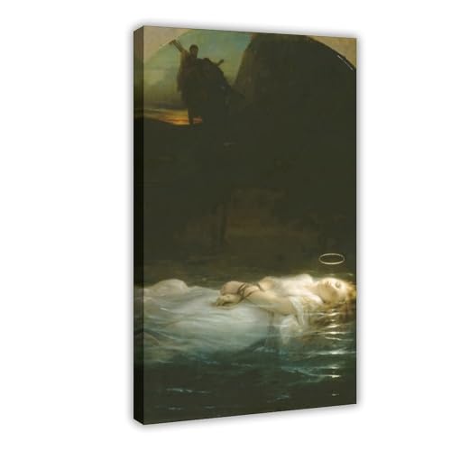 The Young Martyr Paul Delaroche tableau vibrant d'histoire pour emouvoir votre interieur