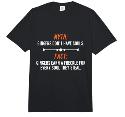 Redhead Gingers Deserve Freckles for Soul Comfort Colors Adult Heavyweight T-Shirt