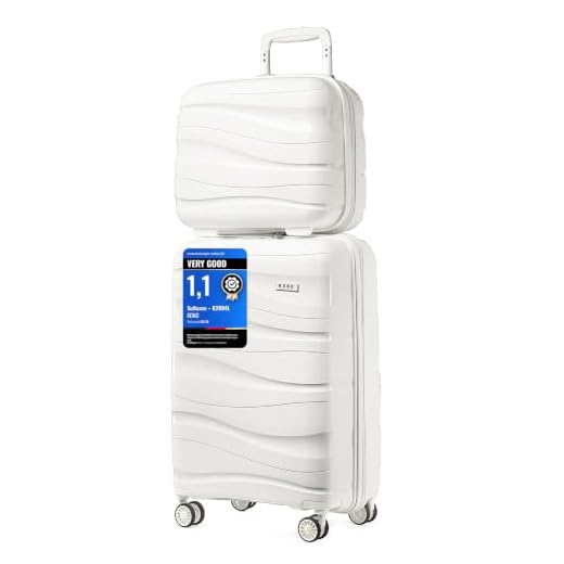 Kono 2-Piece Lightweight Hard Shell Luggage