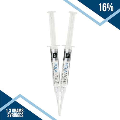 Image of Polanight 16% 8 Syringe Pack, Polanight Whitening Gel (8 Whitening Syringes Total)