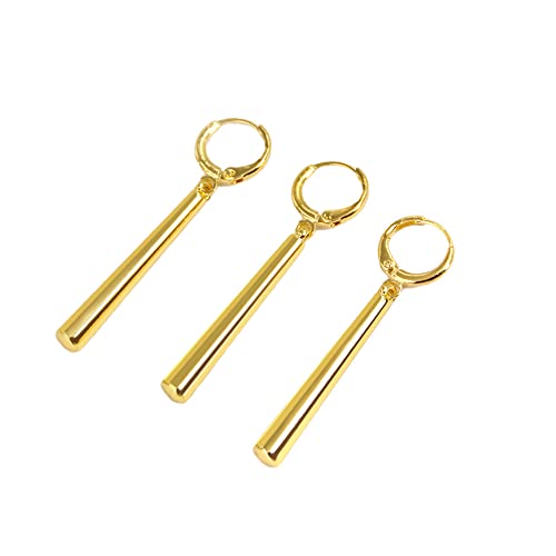 Roronoa Zoro Earrings Clip On - Gold Anime Costume Cosplay Earrings - Figure Earrings For Anime Lovers (zoro drop earring)