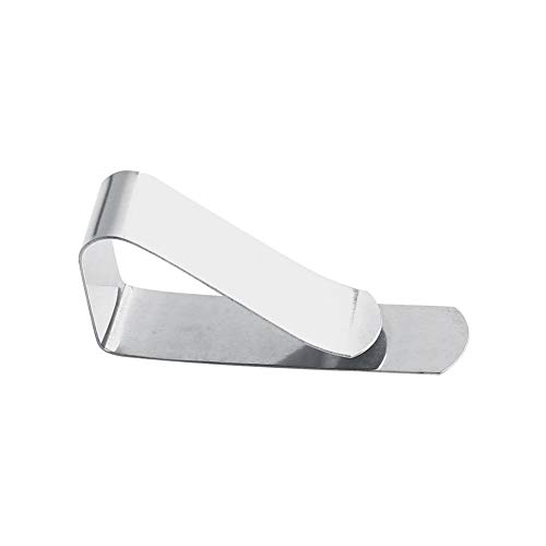 Desk Cloth Clip, Practical Stainless Steel Tablecloth Table Cover Clips Clamps Holders Home Use Wedding Party