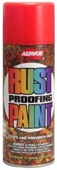 Aervoe 301 12 oz High Gloss Safety Red Rust Proofing Enamel Spray Paint ...