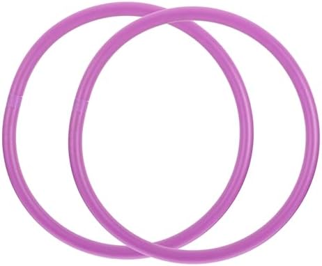 BESPORTBLE 2pcs Gym Equipment or Purple Exercise Hoop Weighted arm Hoops Fitness arm Hoops Exercise arm Hoops arm Hoop Supplies Female arm Hoops Fitness Supplies aldult Fitness Circle Women’s