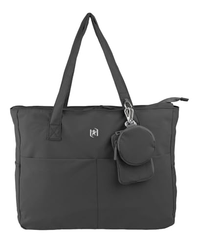 Oxford Endless, Bolso Tote de Hombro, 14L, Poliéster Reciclado PRET, Color Negro Oxford Endless, Bolso Tote de Hombro, 14L, Poliéster Reciclado PRET, Color Negro