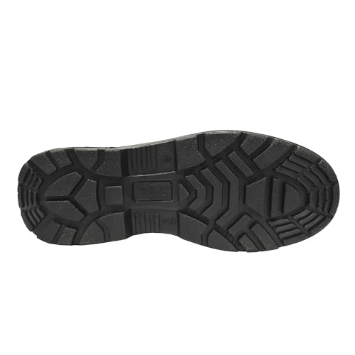 Image of TSF Genuine Leather Police Shoes for Men, Uniform Boots,