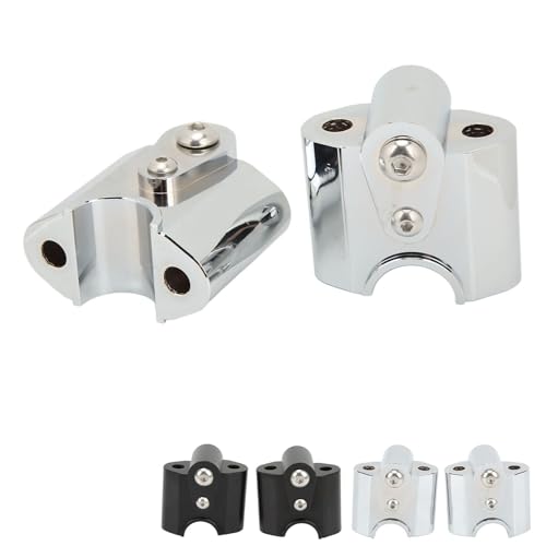 Guidon Riser collier de serrage chromé pour moto R18 2020-2021 - 4