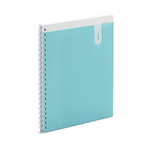 Carnet à spirale 3 sujets turquoise pour ne plus perdre vos notes