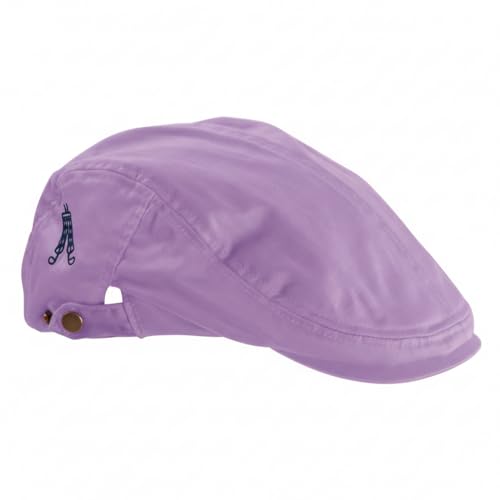 Image of Royal & Awesome Pastel Golf Hats Men, Funny Golf Hats, Mens Newsboy Cap, Flat Cap Style, Bright Pastel Design, One Size