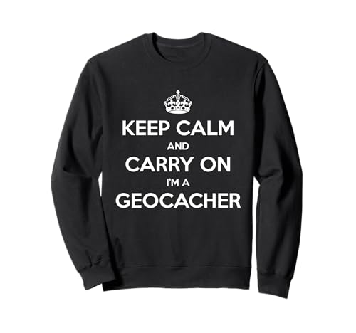 Keep Calm and Carry On I'm a Geocacher - �ʔ��� �g���[�i�[