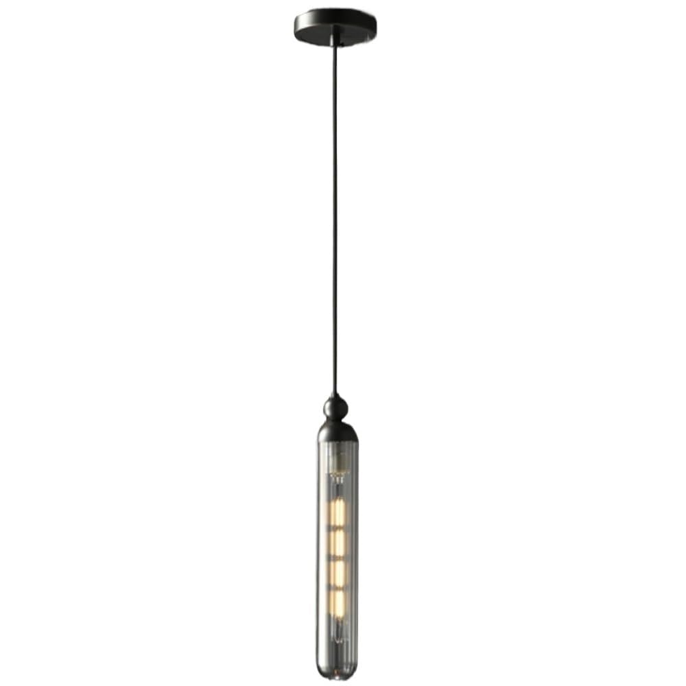 Luminaire Suspendu de Salon Lampe Linéaire Moderne E14 pour Salle à Manger et Entrée