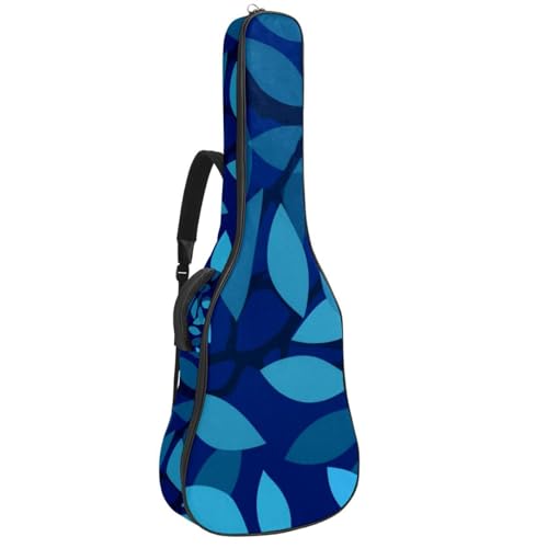 Sac pour guitare acoustique imperméable 101,6 cm grand étui universel bleu