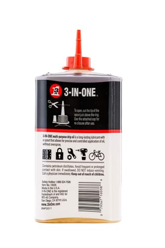 3-in-one multi-purpose oil 8 oz