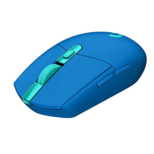 Logitech G305 Lightspeed Mouse Gamer Inalámbrico, Sensor Hero 12K, 12,000 dpi, Batería de 250h, 6 Botones Programables, Memoria Integrada, PC/Mac...