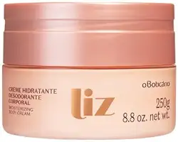 O BOTICARIO LIZ CREME HIDRATANTE DESODORANTE CORPORAL 250g