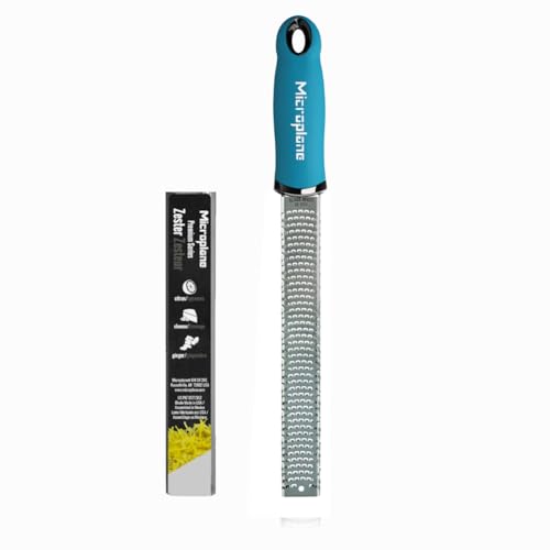 Image of Microplane Premium Classic Series Citrus Zester and Grater - Turquoise