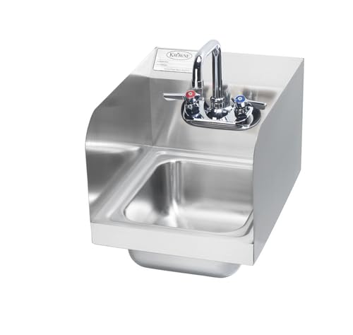 Évier à main FSE en acier inoxydable durable avec robinet 1,4 l/min