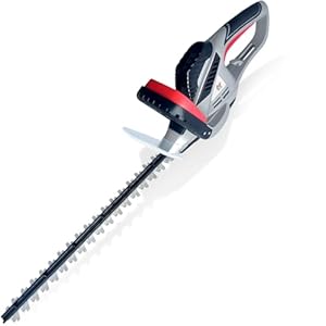 NETTA 600W Corded Hedge Trimmer & Electric Hedge Cutter - 55cm Diamond Blade, 16mm Tooth Opening - Ultra-Light 2.5kg tree Cutter Machine & Bush Trimmer with 6m Cable & Two-Way Safety Switch