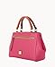 Dooney & Bourke Handbag, Pebble Grain Small Zip Satchel - Pink