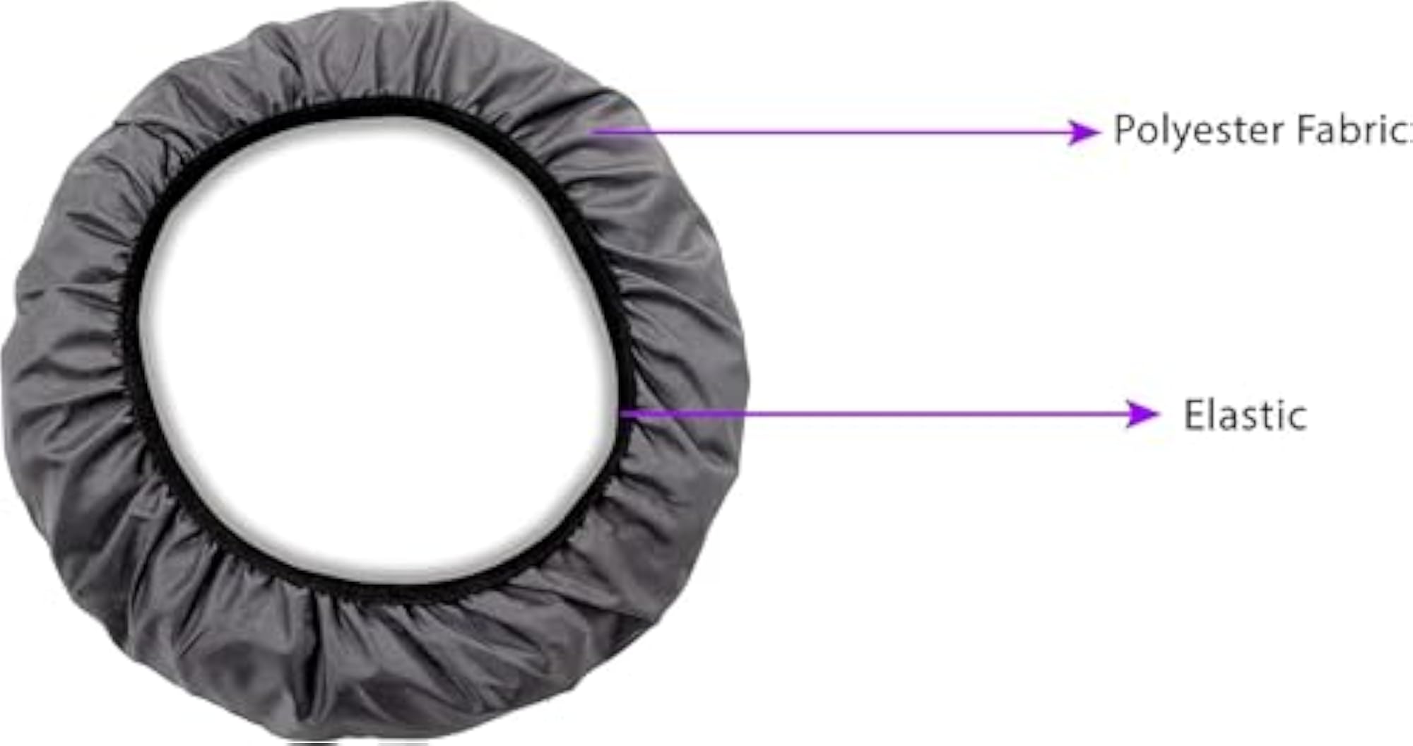 Printed Ceiling Fan Blade Covers Set, Washable Dustproof