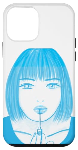 Blue Makeup Moment �X�}�z�P�[�X iPhone 12 mini �p