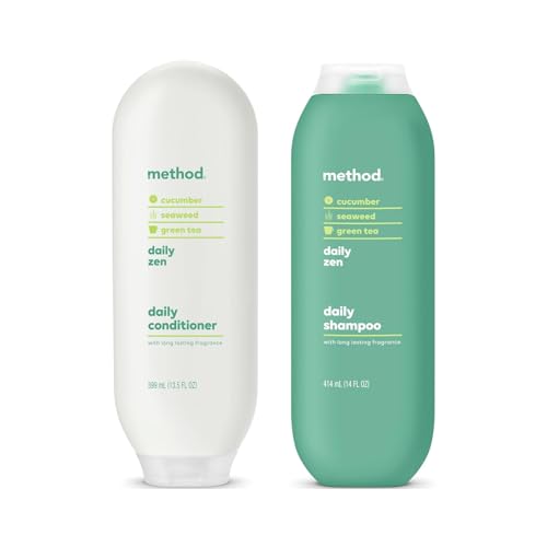 Method Daily Zen Shampoo and Conditioner Gentle Daily Hair Care for Balance and Serenity 1 CT.