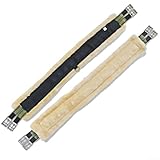 Yhenlovtt Circonferenza cavallo occidentale con fibbia in acciaio inox e elastico rinforzato per selle occidentali (100 cm)