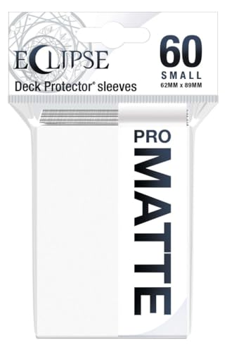 Ultra Pro - Eclipse Matte Small Sleeves 60 Pack - Arctic White