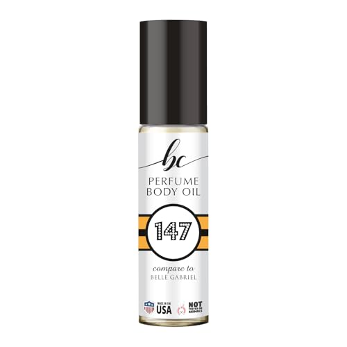 BIOCURA BC Perfume 147 Inspired by Belle Gabriel For Women Replica Fragrance Body Oil Dupes Roll-On 0.3 Fl Oz/10ml-X1