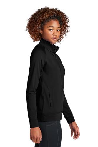 SPORT-TEK Women's Sport-Wick Stretch Full Zip Cadet Jacket2