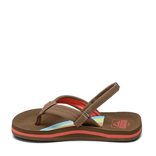Image of REEF Girls Toddler /Little Kid Ahi Beach Flip Flop, Soft Cushion Footbed, Water Friendly