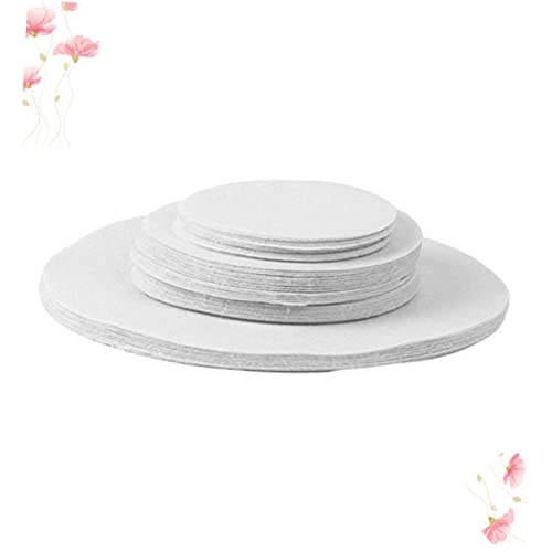 Sets de table feutre ronds dessous plat antidérapant cuisine - 5
