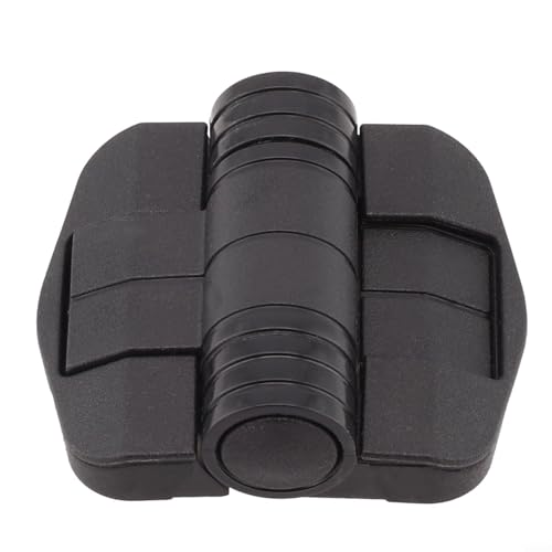 Gdfnmogo Cerniera di arresto per il controllo della posizione per ponte barca e hardware della cabina - 80°/115°/150° angolo di arresto regolabile, plastica nera, compatibile con C6-25 e C6-5 (C6-80°)